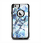 The Vector Abstract Shaped Blue Overlay V3 Apple iPhone 6 Otterbox Commuter Case Skin Set