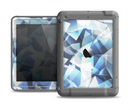 The Vector Abstract Shaped Blue Overlay V3 Apple iPad Mini LifeProof Fre Case Skin Set