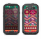 The Vector Aztec Birdy Pattern Samsung Galaxy S3 LifeProof Fre Case Skin Set