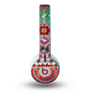 The Vector Aztec Birdy Pattern Skin for the Beats by Dre Mixr Headphones