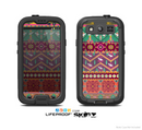 The Vector Aztec Birdy Pattern copy Skin For The Samsung Galaxy S3 LifeProof Case