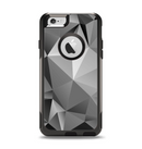 The Vector Black & White Abstract Connect Pattern Apple iPhone 6 Otterbox Commuter Case Skin Set