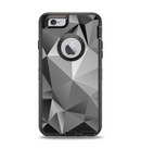 The Vector Black & White Abstract Connect Pattern Apple iPhone 6 Otterbox Defender Case Skin Set