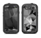 The Vector Black & White Abstract Connect Pattern Samsung Galaxy S3 LifeProof Fre Case Skin Set
