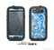 The Vector Blue Abstract Swirly Design Skin For The Samsung Galaxy S3 LifeProof Case