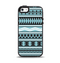The Vector Blue & Black Aztec Pattern V2 Apple iPhone 5-5s Otterbox Symmetry Case Skin Set
