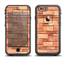 The Vector Brick Wall Slabs Apple iPhone 6/6s LifeProof Fre Case Skin Set