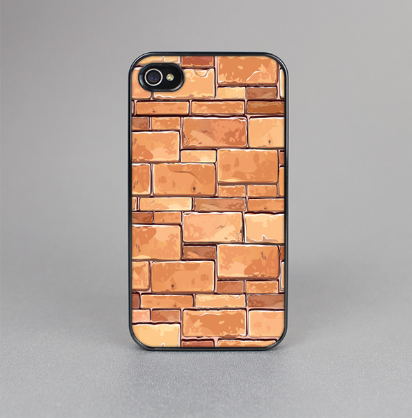 The Vector Brick Wall Slabs Skin-Sert for the Apple iPhone 4-4s Skin-Sert Case