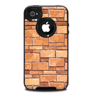 The Vector Brick Wall Slabs Skin for the iPhone 4-4s OtterBox Commuter Case