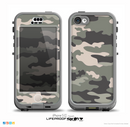The Vector Camouflage Pattern V2 Skin for the iPhone 5c nüüd LifeProof Case