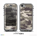 The Vector Camouflage Pattern V4 Skin for the iPhone 5c nüüd LifeProof Case