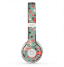 The Vector Cat Faced Collage Skin for the Beats by Dre Solo 2 Headphones