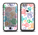 The Vector Color-FIsh Apple iPhone 6/6s LifeProof Fre Case Skin Set