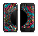 the vector colored aztec pattern with black connect point  iPhone 6/6s Plus LifeProof Fre POWER Case Skin Kit