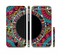The Vector Colored Aztec Pattern WIth Black Connect Point Sectioned Skin Series for the Apple iPhone 6 Plus