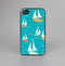 The Vector Colored Sailboats Skin-Sert for the Apple iPhone 4-4s Skin-Sert Case