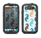 The Vector Colored Seahorses V1 Samsung Galaxy S3 LifeProof Fre Case Skin Set