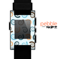 The Vector Colored Seashells V1 Skin for the Pebble SmartWatch