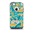 The Vector Colored Transportation Clipart Skin for the iPhone 5c OtterBox Commuter Case