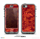 The Vector Fall Red Branches Skin for the iPhone 5c nüüd LifeProof Case