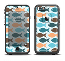 The Vector Fishies V1 Apple iPhone 6/6s LifeProof Fre Case Skin Set