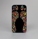 The Vector Floral Feet Icon Collage Skin-Sert for the Apple iPhone 4-4s Skin-Sert Case