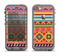 The Vector Gold & Purple Aztec Pattern V32 Apple iPhone 5c LifeProof Nuud Case Skin Set
