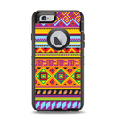 The Vector Gold & Purple Aztec Pattern V32 Apple iPhone 6 Otterbox Defender Case Skin Set