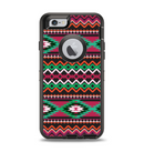 The Vector Green & Pink Aztec Pattern Apple iPhone 6 Otterbox Defender Case Skin Set