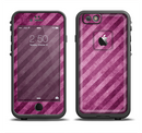 The Vector Grunge Purple Striped Apple iPhone 6/6s LifeProof Fre Case Skin Set