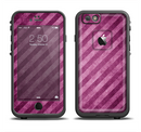 The Vector Grunge Purple Striped Apple iPhone 6/6s Plus LifeProof Fre Case Skin Set