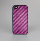 The Vector Grunge Purple Striped Skin-Sert for the Apple iPhone 4-4s Skin-Sert Case