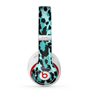 The Vector Hot Turquoise Cheetah Print Skin for the Beats by Dre Studio (2013+ Version) Headphones