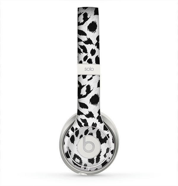 The Vector Leopard Animal Print Skin for the Beats by Dre Solo 2 Headphones