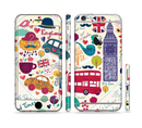 The Vector London Sketchbook Collage Sectioned Skin Series for the Apple iPhone 6s Plus
