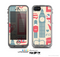 The Vector London Time Red Skin for the Apple iPhone 5c LifeProof Case