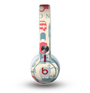 The Vector London Time Red Skin for the Beats by Dre Mixr Headphones