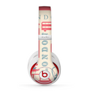 The Vector London Time Red Skin for the Beats by Dre Studio (2013+ Version) Headphones