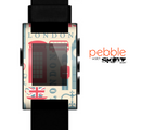 The Vector London Time Red Skin for the Pebble SmartWatch