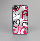 The Vector Love Hearts Collage Skin-Sert for the Apple iPhone 4-4s Skin-Sert Case