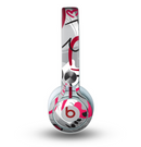 The Vector Love Hearts Collage Skin for the Beats by Dre Mixr Headphones