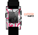 The Vector Love Hearts Collage Skin for the Pebble SmartWatch