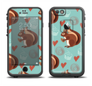 The Vector Love & Nuts Squirrel Apple iPhone 6/6s LifeProof Fre Case Skin Set