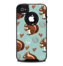 The Vector Love & Nuts Squirrel Skin for the iPhone 4-4s OtterBox Commuter Case