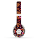 The Vector Orange & Pink Coffee Time Skin for the Beats by Dre Solo 2 Headphones