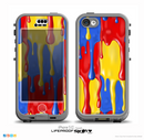 The Vector Paint Drips Skin for the iPhone 5c nüüd LifeProof Case
