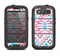 The Vector Pink & White Modern Aztec Pattern Samsung Galaxy S3 LifeProof Fre Case Skin Set