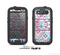 The Vector Pink & White Modern Aztec Pattern Skin For The Samsung Galaxy S3 LifeProof Case