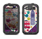 The Vector Purple Heart London Collage Samsung Galaxy S3 LifeProof Fre Case Skin Set