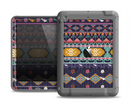 The Vector Purple and Colored Aztec pattern V4 Apple iPad Air LifeProof Fre Case Skin Set